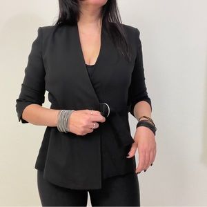 Helmut Lang Short wrapped Blazer